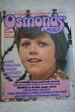 Osmonds magazine issue for sale  ACHNASHEEN