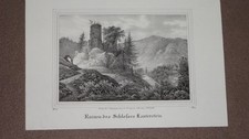 Riginal lithographie ruinen gebraucht kaufen  Zahna-Elster