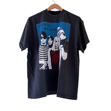 Camiseta SONIC YOUTH vintage 1990 GOO CONCERT WE DON’T LIKE THE GRUB IN HERE XL comprar usado  Enviando para Brazil