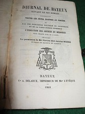 Missel diurnal bayeux d'occasion  Rochechouart
