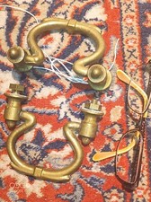 1920 paar messing gebraucht kaufen  Leipzig