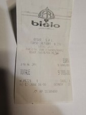 Rolex scontrino acquisto usato  Vaglio Serra
