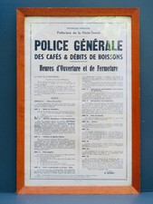 Pancarte bistrot police d'occasion  Lavaur