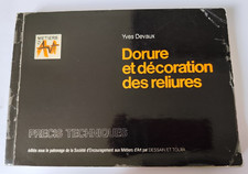 Dorure décoration reliures d'occasion  Livry-Gargan