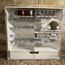 BERNINA Stand-Up Guarda-Roupa Organizador de Pés Caixa de Armazenamento com Bobinas, Etc comprar usado  Enviando para Brazil