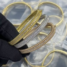 Pulseira clássica feminina feminina CZ strass Bling festa de casamento nupcial comprar usado  Enviando para Brazil