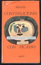 Brassaï Book Conversaciones Con Picasso First Edition 1966 Editor Aguilar, usado comprar usado  Enviando para Brazil