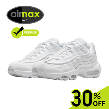 Nike Air Max 95 Classico Sneaker Bianche Uomo Taglie 40-45EU na sprzedaż  Wysyłka do Poland