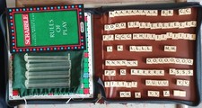 Scrabble deluxe travel for sale  RADSTOCK