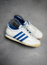 Adidas Dragon Retro Vintage Biało-niebieskie trampki Rozmiar US 5 Skórzana cholewka Guma na sprzedaż  PL