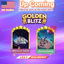 Up Coming Golden Blitz Event Monopo_Go⭐Galaxy Gazing-Millennium Falcon⭐ comprar usado  Enviando para Brazil