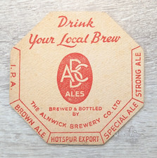Beer mat alnwick for sale  WORCESTER