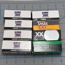 8 rolos expirados Ilford Delta Cinestill Kodak Fuji comprar usado  Enviando para Brazil