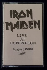 Cassete Iron Maiden LIVE AT DONINGTON August 22nd 1992 comprar usado  Enviando para Brazil