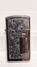 BRIQUET ZIPPO VENETIAN CHROME SLIM, usado comprar usado BRIQUET ZIPPO VENETIAN CHROME SLIM, usado comprar usado  Enviando para Brazil