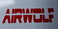 Airwolf stickers retro for sale  Jamestown