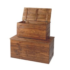 Coppia cassapanca legno usato  Omegna
