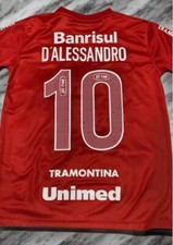 CAMISETA BRASILEIRA INTERNACIONAL PORTO ALEGRE D'ALESSANDRO 2013 ORIGINAL - NOVA COM ETIQUETAS! comprar usado  Enviando para Brazil