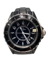 TECHNOS T9B82 relógio analógico de quartzo preto estilo esportivo excelente Japão comprar usado  Enviando para Brazil