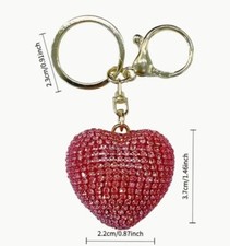 Beautiful heart rhinestone for sale  Dade City