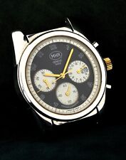 Raro Piquet 1270 MHR Mahara Geneve cronógrafo relógios de pulso quartzo suíço 36mm comprar usado  Enviando para Brazil