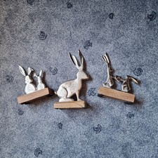 Sterhasen verchromt holzsockel gebraucht kaufen  Schortens