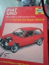 Fiat uno haynes for sale  KING'S LYNN