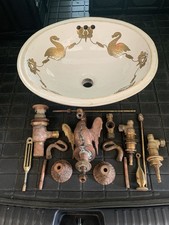 Vintage brass swan for sale  Cleveland