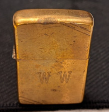 Vintage zippo brass for sale  Wilmington