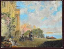 Antico dipinto olio usato  Salerno