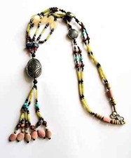 Gemstone beaded tassel for sale  NEWTON ABBOT