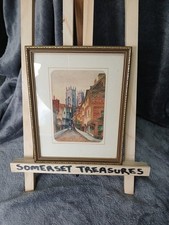 Watercolour small painting for sale  TAUNTON