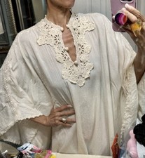 Vtg cream crochet d'occasion  Expédié en Belgium