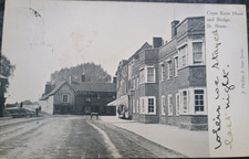Postcard cross keys for sale  ST. ALBANS