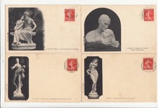 Lot cartes postales d'occasion  Bourg-de-Péage