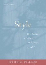 Style: The Basics of Clarity and Grace by Williams, Joseph M., usado comprar usado  Enviando para Brazil