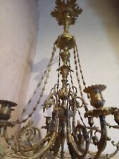 Grand lustre bronze d'occasion  Caussade