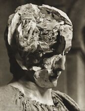 1945/56 Vintage JOSEF SUDEK Cabeça de Gesso Danificada Estátua Foto Gravura comprar usado  Enviando para Brazil