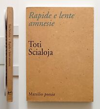 Toti scialoja rapide usato  Roma