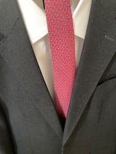 Hermes krawatte zigzag gebraucht kaufen  Frankfurt am Main