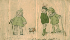Rare menu ancien d'occasion Rare menu ancien d'occasion  France
