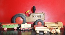 Ddr holzspielzeug tranktor gebraucht kaufen  Leinefelde