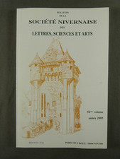 Bulletin société nivernaise d'occasion  Chevannes