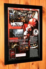 Metro 2033 videogame Xbox 360 Live THQ raro promoção pequeno pôster página de anúncio emoldurada  comprar usado  Enviando para Brazil