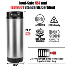 Gal beer keg for sale  Springville