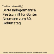 Serta indogermanica festschrif gebraucht kaufen  Trebbin