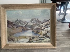 Tableaux anciens paysages d'occasion  Saint-Avold