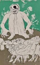 Elisabeth frink lithograph for sale  BIDEFORD