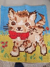 Stickbild motiv katze gebraucht kaufen  Neustrelitz