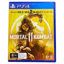 Mortal Kombat 11 PlayStation 4 PS4 jogo Kold War Skarlet Shao Kahn DLC completo comprar usado  Enviando para Brazil